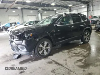 2019 Jeep Cherokee Limited z VIN 1C4PJMDX8KD456740, wystawiony jako Copart lot #54556595 z przebiegiem 66 087 mil mil oraz Szkoda całkowita • Salvage title. Historia ofert i sprzedaży dostępna na DreamBid. Obrazek 1.