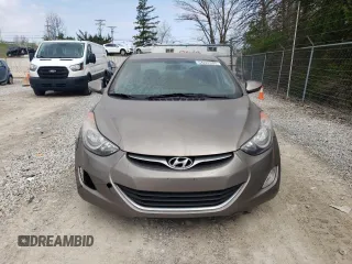 2013 Hyundai Elantra Limited with VIN 5NPDH4AE5DH417926, listed as a Copart auction lot 54222305 with Not Provided miles and Clean Title. Bid and sale history available at DreamBid. Image 5.
