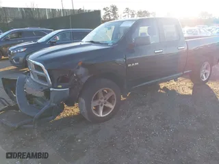 2009 Dodge Ram 1500 SLT with VIN 1D3HV18P39S803096, listed as a IAAI auction lot 39664811 with 180,966 mi miles. Bid and sale history available at carsss.com. Image 2.