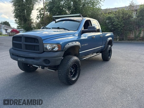 2003 Dodge 2500 ST z VIN 3D7KU28623G702683, wystawiony jako Copart lot #57917605 z przebiegiem 263 449 mil mil oraz Szkoda całkowita • Salvage title. Historia ofert i sprzedaży dostępna na DreamBid. Obrazek 2.