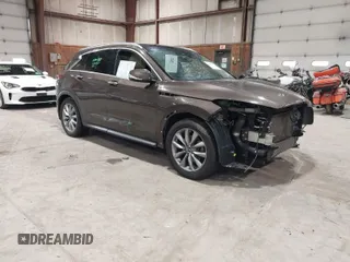 2019 Infiniti QX50 Luxe with VIN 3PCAJ5M36KF134096, listed as a IAAI auction lot 41851337 with 77,647 mi miles and . Bid and sale history available at DreamBid. Image 1.