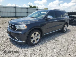 2014 Dodge Durango Limited z VIN 1C4RDHDG6EC390464, wystawiony jako Copart lot #61191595 z przebiegiem 111 763 mil mil oraz Szkoda całkowita • Salvage title. Historia ofert i sprzedaży dostępna na DreamBid. Obrazek 1.