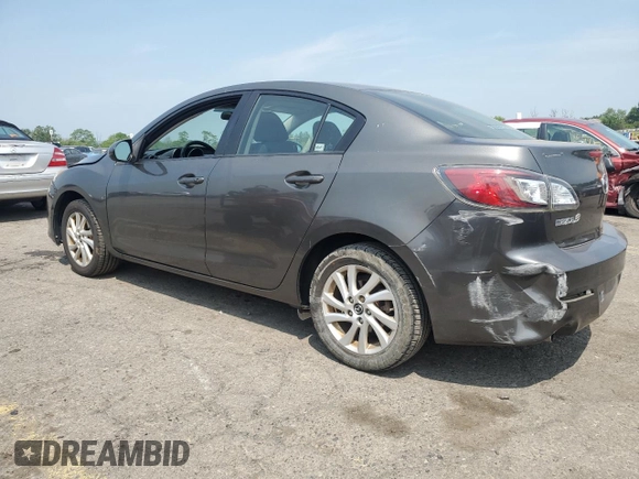 2013 Mazda 3 i Touring with VIN JM1BL1VPXD1835874, listed as a Copart auction lot 59709455 with 101,602 mi miles and Salvage title. Bid and sale history available at DreamBid. Image 2.