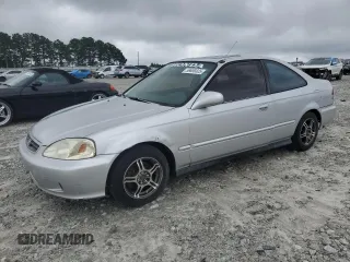 2000 Honda Civic EX with VIN 1HGEJ8147YL085370, listed as a Copart auction lot 59639325 with 244,348 mi miles and Non repairable. Bid and sale history available at DreamBid. Image 1.