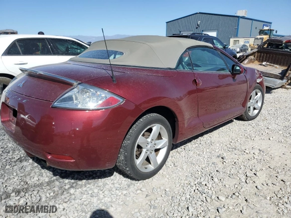 2007 Mitsubishi Eclipse GS with VIN 4A3AL25F47E049247, listed as a Copart auction lot 72284864 with 82,456 mi miles and Salvage Title. Bid and sale history available at carsss.com. Image 3.