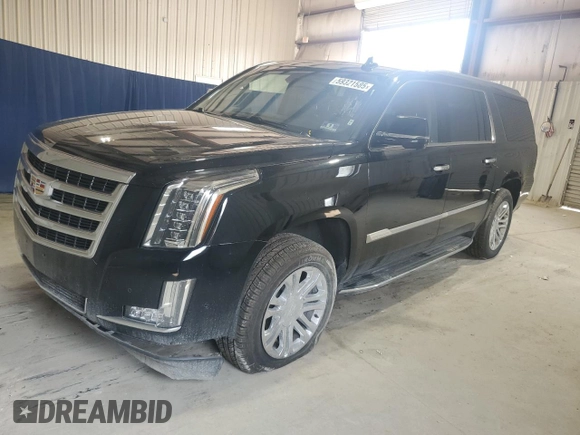 2019 Cadillac Escalade z VIN 1GYS4GKJ7KR327886, wystawiony jako Copart lot #59321585 z przebiegiem 156 070 mil mil oraz Czysty tytuł • Clean title. Historia ofert i sprzedaży dostępna na DreamBid. Obrazek 1.