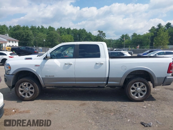 2020 Ram 2500 Laramie with VIN 3C6UR5FJ3LG141592, listed as a IAAI auction lot 42777818 with 194,980 mi miles and . Bid and sale history available at DreamBid. Image 14.