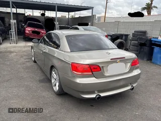 2007 BMW 3 Series 335i with VIN WBAWL73597PX47418, listed as a Copart auction lot 56213965 with 155,913 mi miles and Clean Title. Bid and sale history available at carsss.com. Image 3.