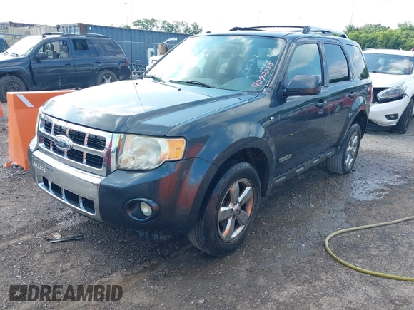 2008 Ford Escape Limited z VIN 1FMCU04168KC82712, wystawiony jako IAAI lot #42722350 z przebiegiem 350 612 mil mil oraz . Historia ofert i sprzedaży dostępna na DreamBid. Obrazek 2.