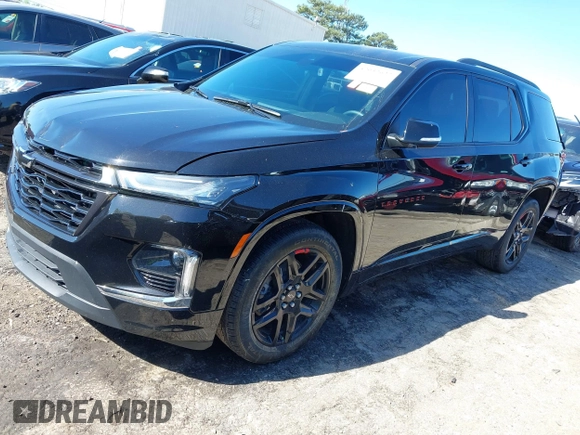 2023 Chevrolet Traverse Premier with VIN 1GNERKKW5PJ128805, listed as a IAAI auction lot 42032622 with 36,463 mi miles and . Bid and sale history available at DreamBid. Image 17.