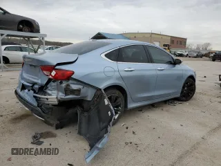 2015 Chrysler 200 Limited with VIN 1C3CCCAB6FN686177, listed as a Copart auction lot 50207935 with 132,861 mi miles and Salvage Title. Bid and sale history available at carsss.com. Image 3.