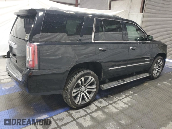 2018 GMC Yukon Denali with VIN 1GKS2CKJ0JR231430, listed as a Copart auction lot 50058455 with 113,422 mi miles and Clean Title. Bid and sale history available at carsss.com. Image 3.