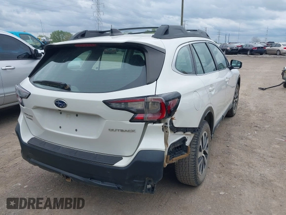 2022 Subaru Outback with VIN 4S4BTAAC2N3228081, listed as a IAAI auction lot 42166536 with 62,566 mi miles and . Bid and sale history available at DreamBid. Image 4.