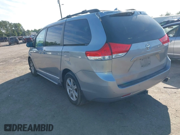2012 Toyota Sienna XLE with VIN 5TDDK3DC6CS044409, listed as a IAAI auction lot 42409389 with 231,567 mi miles and . Bid and sale history available at DreamBid. Image 3.