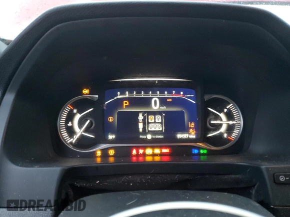 2023 Honda Passport Elite with VIN 5FNYF8H09PB016410, listed as a Copart auction lot 85071544 with 54,327 mi miles and Salvage Title. Bid and sale history available at carsss.com. Image 9.