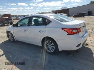 2018 Nissan Sentra SV with VIN 3N1AB7AP9JL639696, listed as a Copart auction lot 46835745 with 88,460 mi miles and Salvage Title. Bid and sale history available at carsss.com. Image 2.
