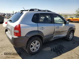 2006 Hyundai Tucson GLS with VIN KM8JN12D16U439636, listed as a Copart auction lot 71318684 with 140,225 mi miles and Salvage Title. Bid and sale history available at carsss.com. Image 3.