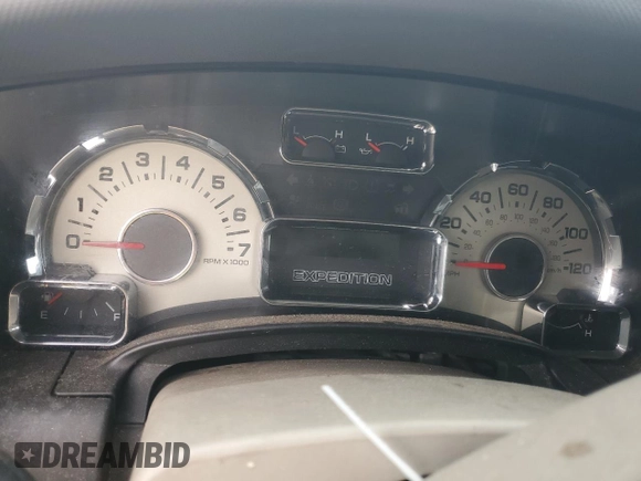 2010 Ford Expedition SSV with VIN 1FMJU1F50AEA07645, listed as a Copart auction lot 50896445 with Not provided miles and Salvage title. Bid and sale history available at DreamBid. Image 9.