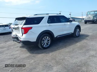 2021 Ford Explorer Limited with VIN 1FMSK8FH9MGC09079, listed as a IAAI auction lot 41645968 with 38,363 mi miles. Bid and sale history available at carsss.com. Image 4.