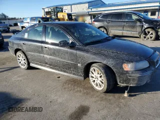 2006 Volvo S60 2.4L Turbo with VIN YV1RS547962518427, listed as a Copart auction lot 42619185 with 0 mi miles and Salvage Title. Bid and sale history available at carsss.com. Image 4.