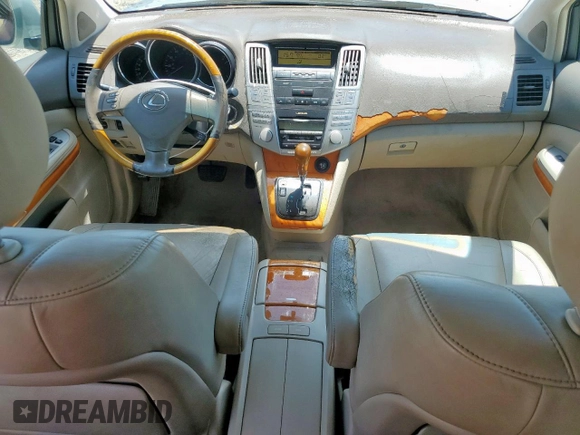 2005 Lexus RX 330 with VIN 2T2GA31UX5C027794, listed as a Copart auction lot 61341445 with 136,514 mi miles and Salvage title. Bid and sale history available at DreamBid. Image 8.