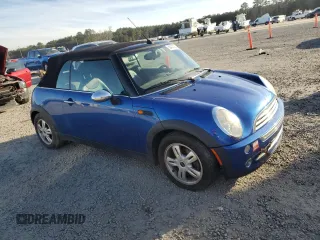 2006 MINI Convertible with VIN WMWRF33566TF65150, listed as a Copart auction lot 88430265 with 185,184 mi miles and Clean title. Bid and sale history available at DreamBid. Image 4.