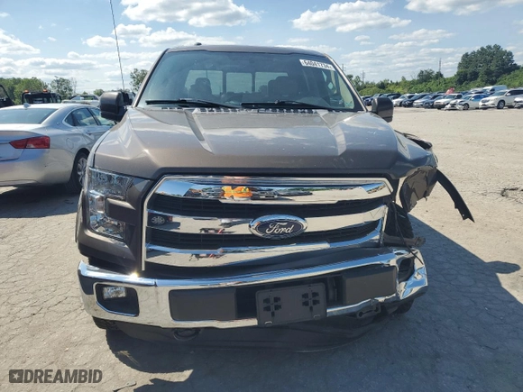 2015 Ford F-150 XLT with VIN 1FTEW1EG8FFB06637, listed as a Copart auction lot 64041734 with 91,376 mi miles and Salvage Title. Bid and sale history available at carsss.com. Image 5.