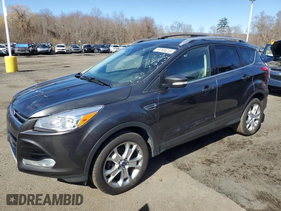 2016 Ford Escape Titanium with VIN 1FMCU9JX2GUC48038, listed as a Copart auction lot 49788615 with 198,727 mi miles and Clean Title. Bid and sale history available at carsss.com. Image 1.