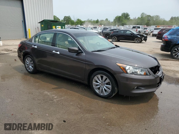 2011 Honda Accord EX-L z VIN 1HGCP3F82BA016447, wystawiony jako Copart lot #59323475 z przebiegiem 174 297 mil mil oraz Szkoda całkowita • Salvage title. Historia ofert i sprzedaży dostępna na DreamBid. Obrazek 4.