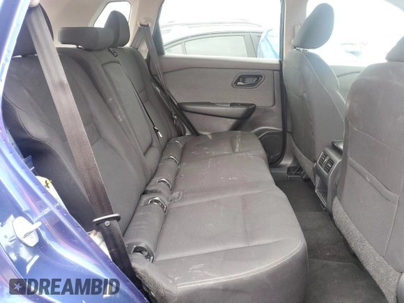 2023 Nissan Rogue S with VIN 5N1BT3ABXPC804814, listed as a Copart auction lot 57279825 with 46,926 mi miles and Salvage title. Bid and sale history available at DreamBid. Image 11.