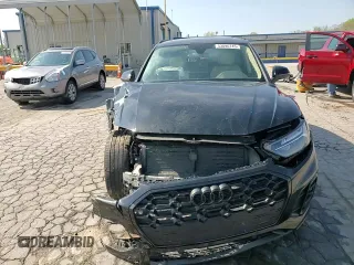 2022 Audi Q5 S line Premium Plus with VIN WA1EAAFY8N2054528, listed as a Copart auction lot 53096145 with 47,887 mi miles and Salvage Title. Bid and sale history available at DreamBid. Image 14.