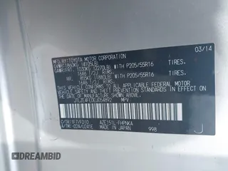 2014 Scion xB z VIN JTLZE4FE0EJ054892, wystawiony jako IAAI lot #42093932 z przebiegiem 184 541 mil mil oraz . Historia ofert i sprzedaży dostępna na DreamBid. Obrazek 9.