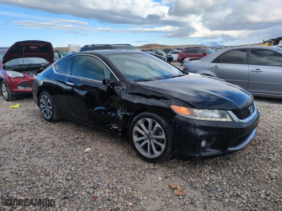 2014 Honda Accord Coupe EX-L with VIN 1HGCT2B8XEA002697, listed as a Copart auction lot 47836225 with NaN miles and Salvage Title. Bid and sale history available at carsss.com. Image 4.