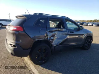 2017 Jeep Cherokee Sport with VIN 1C4PJMAS8HW560876, listed as a Copart auction lot 52275505 with 100,989 mi miles and Non Repairable. Bid and sale history available at carsss.com. Image 3.