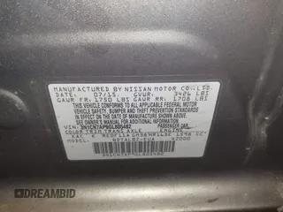 2016 Nissan Versa S with VIN 3N1CN7AP9GL805482, listed as a IAAI auction lot 41520215 with 150,427 mi miles. Bid and sale history available at carsss.com. Image 9.