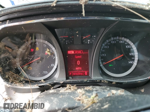 2013 GMC Terrain SLE with VIN 2GKALMEK7D6361885, listed as a Copart auction lot 59051385 with 101,673 mi miles and Salvage title. Bid and sale history available at DreamBid. Image 9.