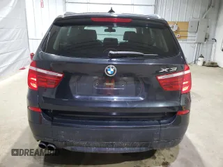 2013 BMW X3 xDrive28i with VIN 5UXWX9C50D0D08990, listed as a Copart auction lot 51432345 with 101,053 mi miles and Salvage Title. Bid and sale history available at DreamBid. Image 6.