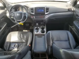 2017 Honda Ridgeline RTL-T with VIN 5FPYK3F65HB012868, listed as a Copart auction lot 57562885 with 115,530 mi miles and Salvage title. Bid and sale history available at DreamBid. Image 8.