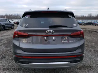2022 Hyundai Santa Fe Hybrid Limited with VIN KM8S5DA15NU055208, listed as a Copart auction lot 82713493 with 21,041 mi miles. Bid and sale history available at carsss.com. Image 6.