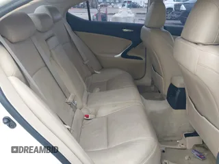 2007 Lexus IS 250 with VIN JTHBK262672043200, listed as a IAAI auction lot 42612618 with 139,241 mi miles and . Bid and sale history available at DreamBid. Image 8.