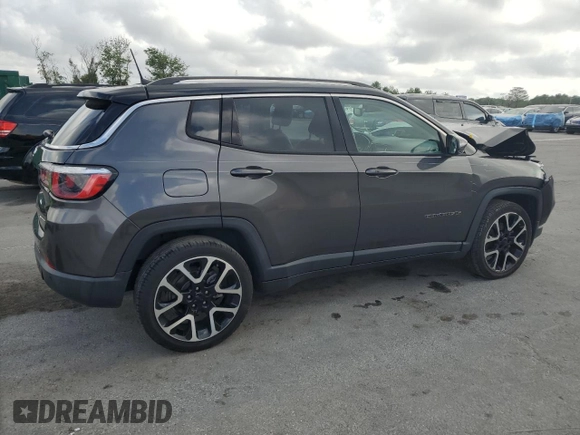 2018 Jeep Compass Limited with VIN 3C4NJCCB7JT259669, listed as a Copart auction lot 51305645 with 97,817 mi miles and Salvage Title. Bid and sale history available at carsss.com. Image 3.