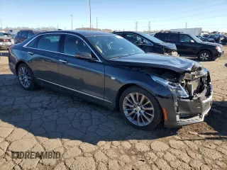 2016 Cadillac CT6 Premium Luxury AWD with VIN 1G6KF5RS3GU165751, listed as a Copart auction lot 80274884 with 99,264 mi miles and Clean Title. Bid and sale history available at DreamBid. Image 4.