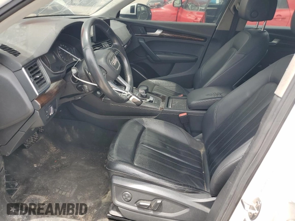 2020 Audi Q5 Premium with VIN WA1ANAFY4L2021302, listed as a Copart auction lot 59854845 with 126,753 mi miles and Clean title. Bid and sale history available at DreamBid. Image 7.