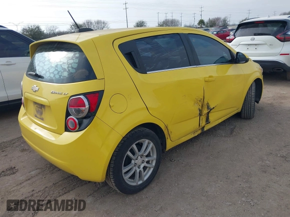 2016 Chevrolet Sonic LT with VIN 1G1JC6SHXG4122619, listed as a IAAI auction lot 41536759 with 54,498 mi miles. Bid and sale history available at carsss.com. Image 4.