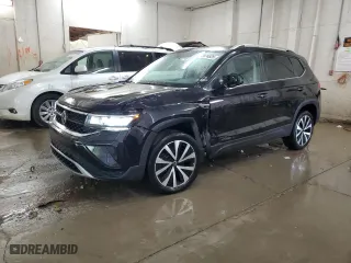2022 Volkswagen Taos SE with VIN 3VVRX7B26NM096961, listed as a Copart auction lot 49874825 with 49,996 mi miles and Salvage Title. Bid and sale history available at carsss.com. Image 1.