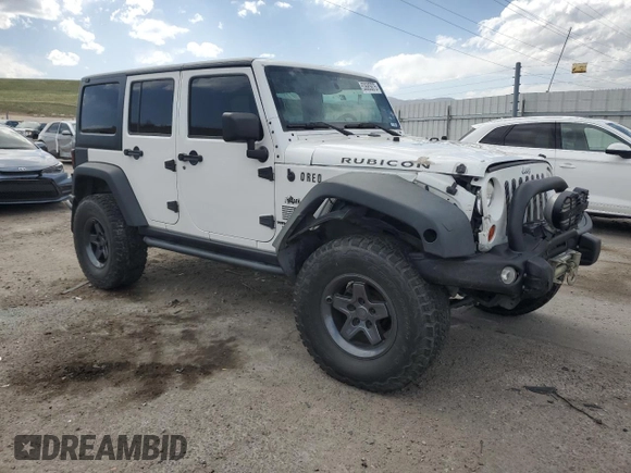 2013 Jeep Wrangler Unlimited Rubicon with VIN 1C4BJWFG0DL529739, listed as a Copart auction lot 53685875 with 93,116 mi miles and Salvage Title. Bid and sale history available at carsss.com. Image 4.