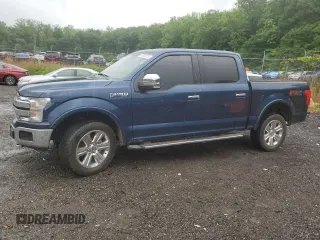 2018 Ford F-150 XL with VIN 1FTEW1E51JFE02249, listed as a Copart auction lot 57031225 with 72,959 mi miles and Salvage title. Bid and sale history available at DreamBid. Image 1.
