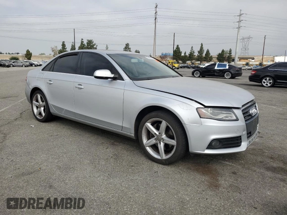 2012 Audi A4 Premium with VIN WAUBFAFL1CN012984, listed as a Copart auction lot 65837295 with 142,547 mi miles and Salvage title. Bid and sale history available at DreamBid. Image 4.
