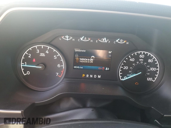 2023 Ford F-150 XL with VIN 1FTEX1CP5PKD56751, listed as a Copart auction lot 50373925 with 68,246 mi miles and Salvage title. Bid and sale history available at DreamBid. Image 9.