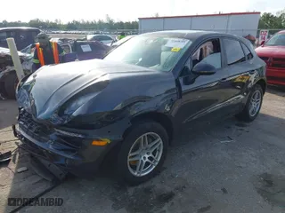 2018 Porsche Macan with VIN WP1AA2A56JLB18074, listed as a IAAI auction lot 40468755 with 76,631 mi miles. Bid and sale history available at carsss.com. Image 2.